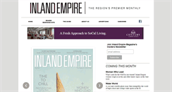 Desktop Screenshot of inlandempiremagazine.com